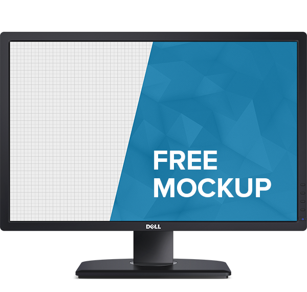 Download Dell Desktop Mockup Free Mockups