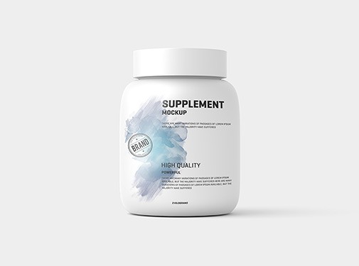 Download Protein Jar Mockup Available For Free Download PSD Mockup Templates