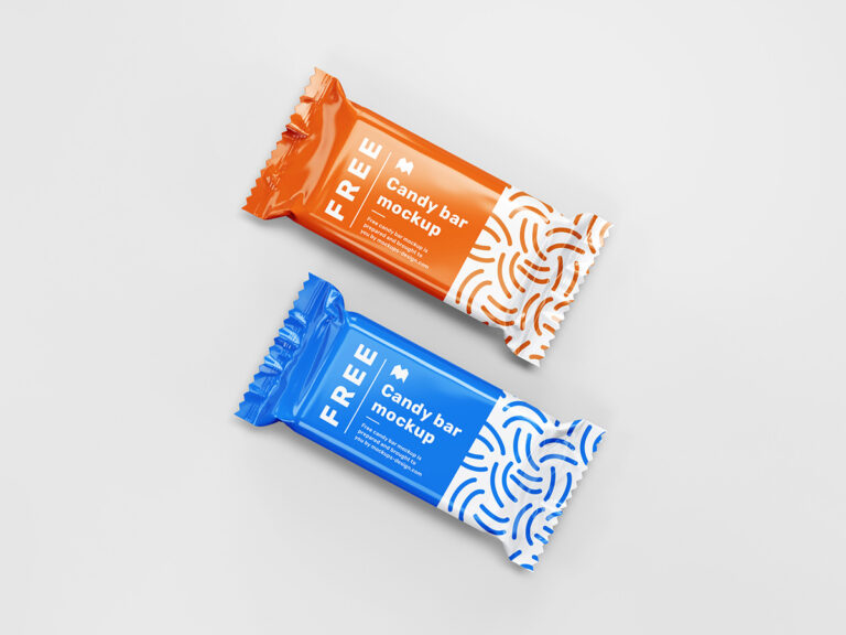 Download Free Candy bar mockup - Free Mockups Packaging