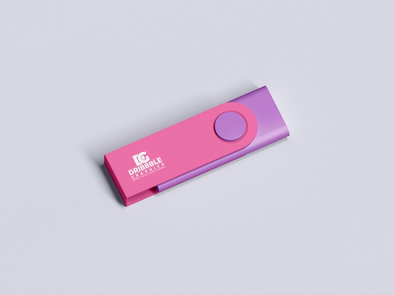 USB Flash Drive Mockup - Free Mockups