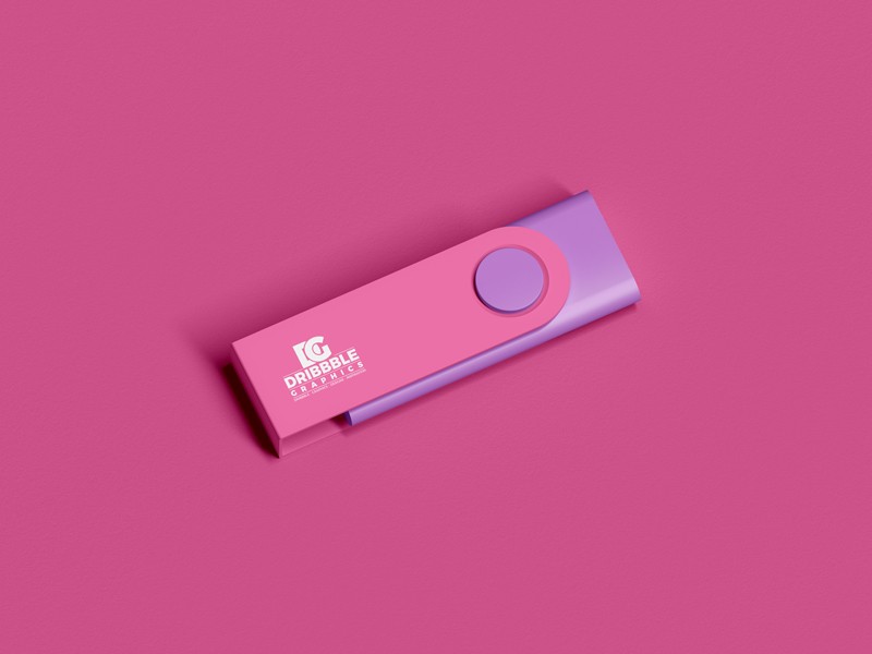 Download USB Flash Drive Mockup - Free Mockups