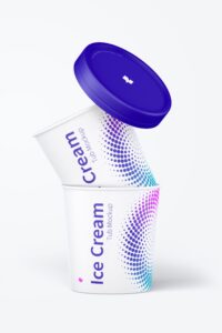 Free Ice-cream Paper Cup Mockup - Free Mockups