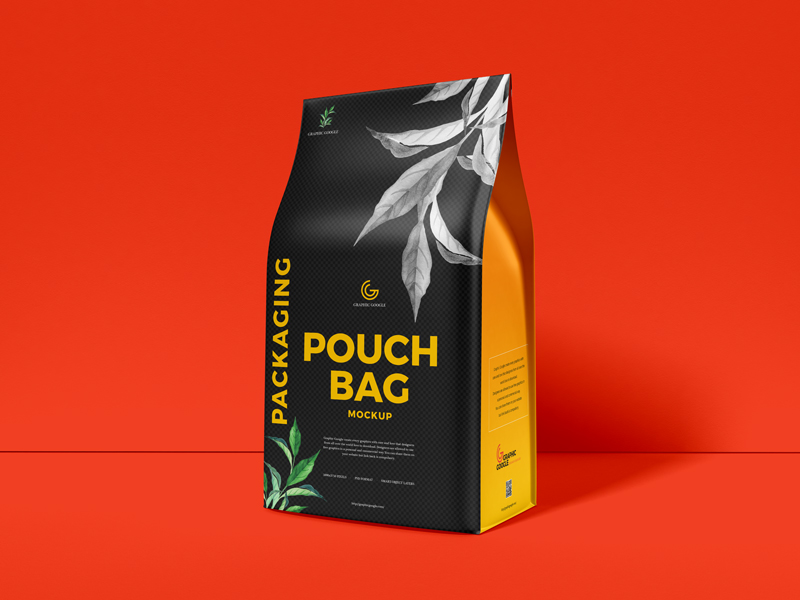 Free PSD packaging bag Mockup
