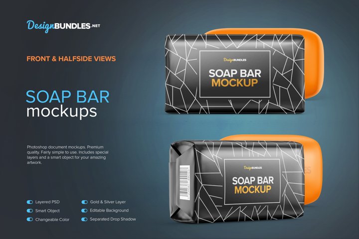 Free Soap Packaging Mockup