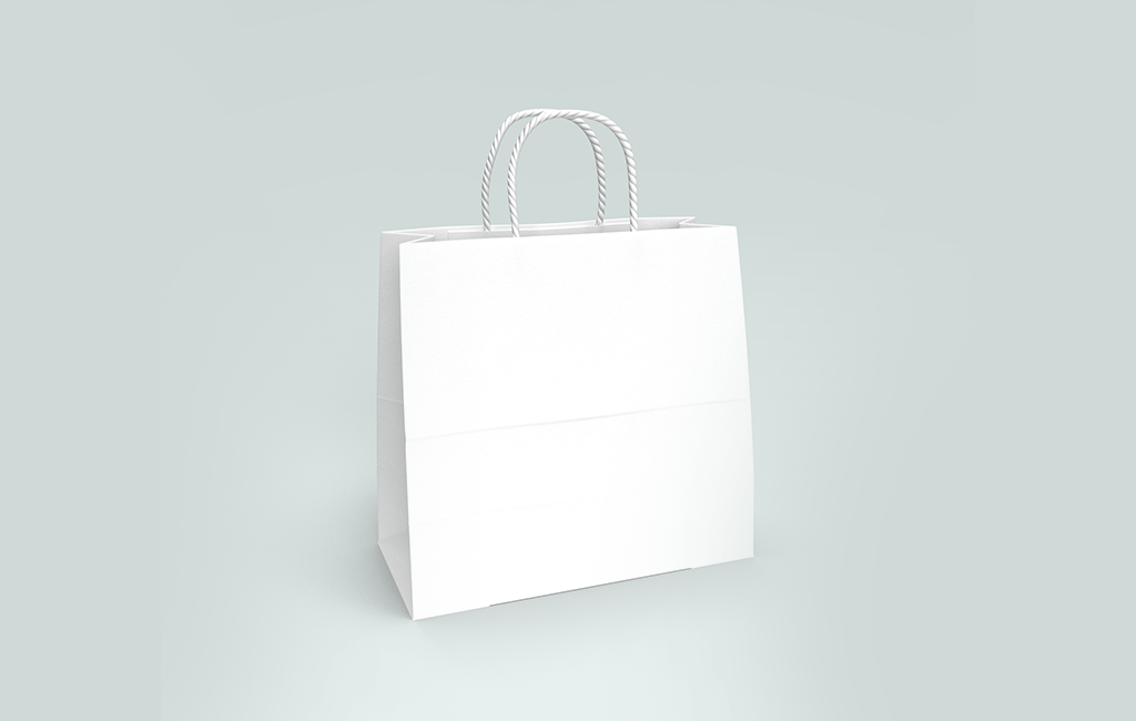 Free White Paper Bag Mockup - Free Mockups Free mockups ...