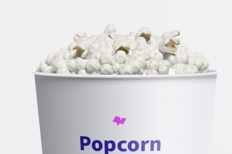 Download Popcorn Bucket PSD Mockup - Free Mockups Free Mockups