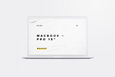 Office MacBook Pro PSD Mockup