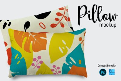 Soft Pillow PSD Mockup
