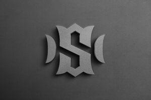 Free Stone Design Logo Mockup
