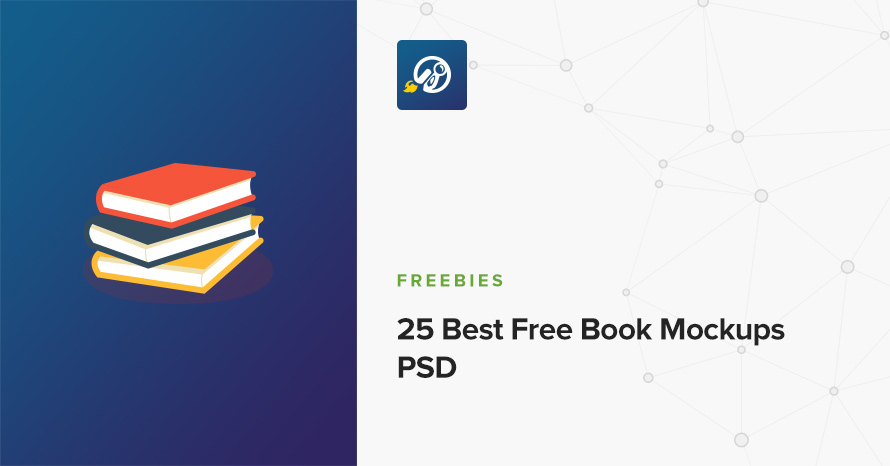 Free 25 top study books mockup