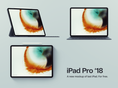 Office iPad Pro PSD Mockup Template