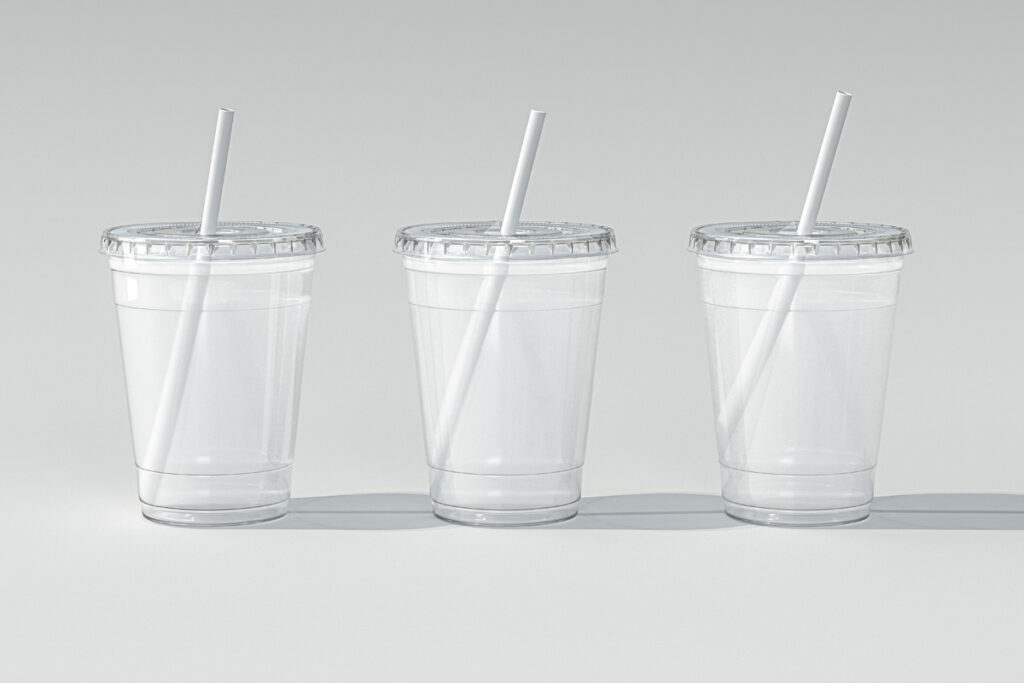 Free Transparent Drink Cup Mockup - mockups design