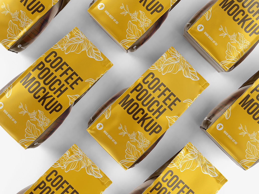 Free Coffee Packaging Product Mockup