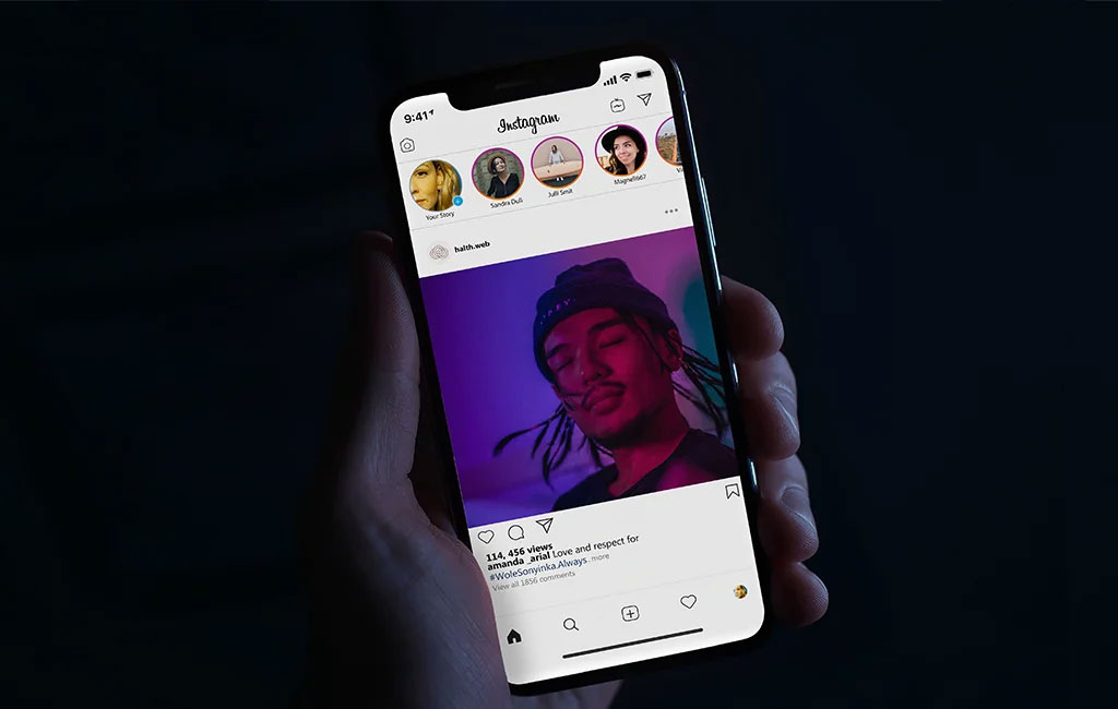 Download Free iPhone X Instagram Page PSD Mockup - Free Mockups