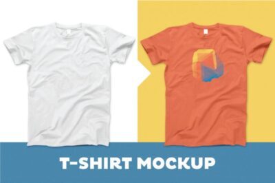 Free T-Shirt PSD Mockup