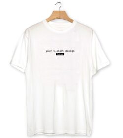 Free White T-shirt PSD Mockup