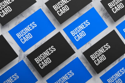 free premium business card PSD Mockup