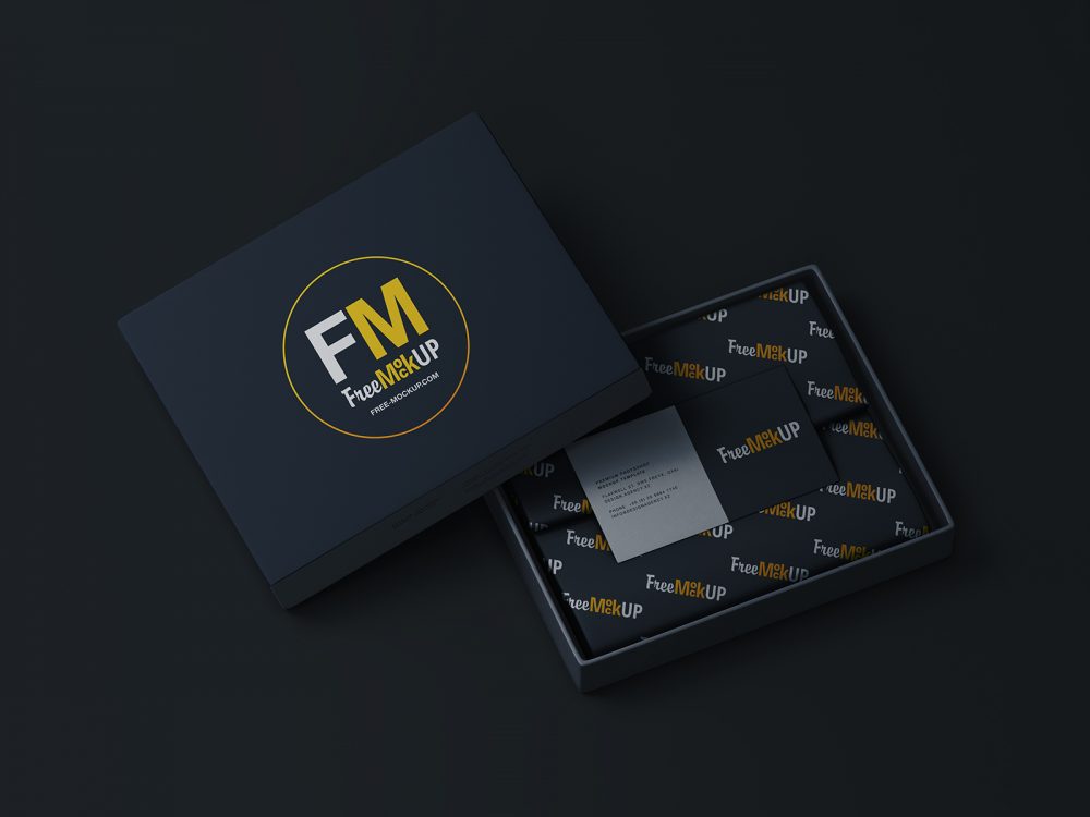 Best new Box Packaging PSD Mockup