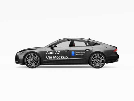 Get Best Audi A7 mockup