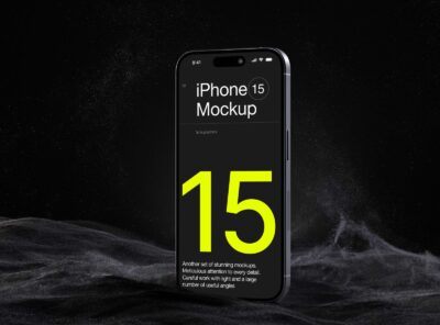 Best i15 IPhone Pro PSD Mockup