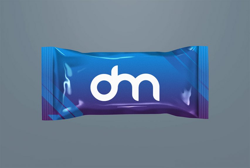 Free Snack Bar Packaging PSD Mockup